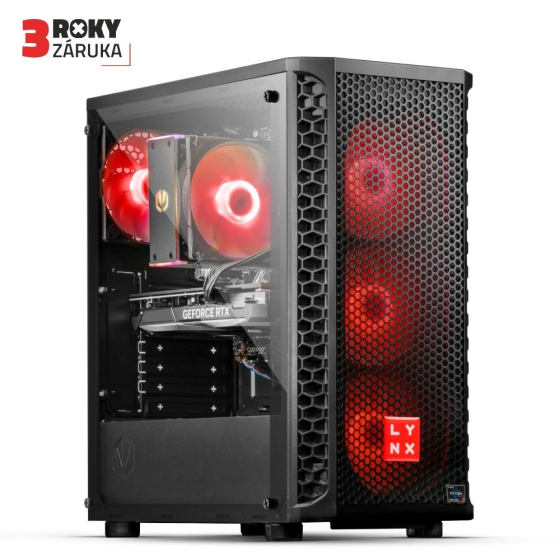 LYNX Challenger Ryzen 7 5700X 32GB 1TB SSD NVMe RTX 5070 12G W11 Home